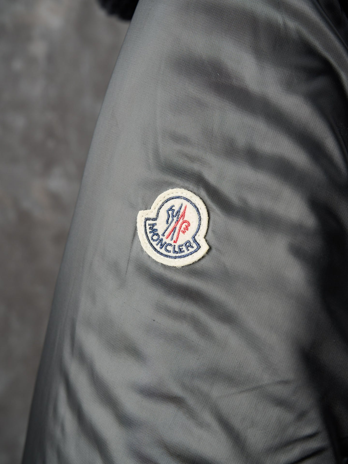 Moncler Teddy Fleece Reversible BOmber Down Jacket