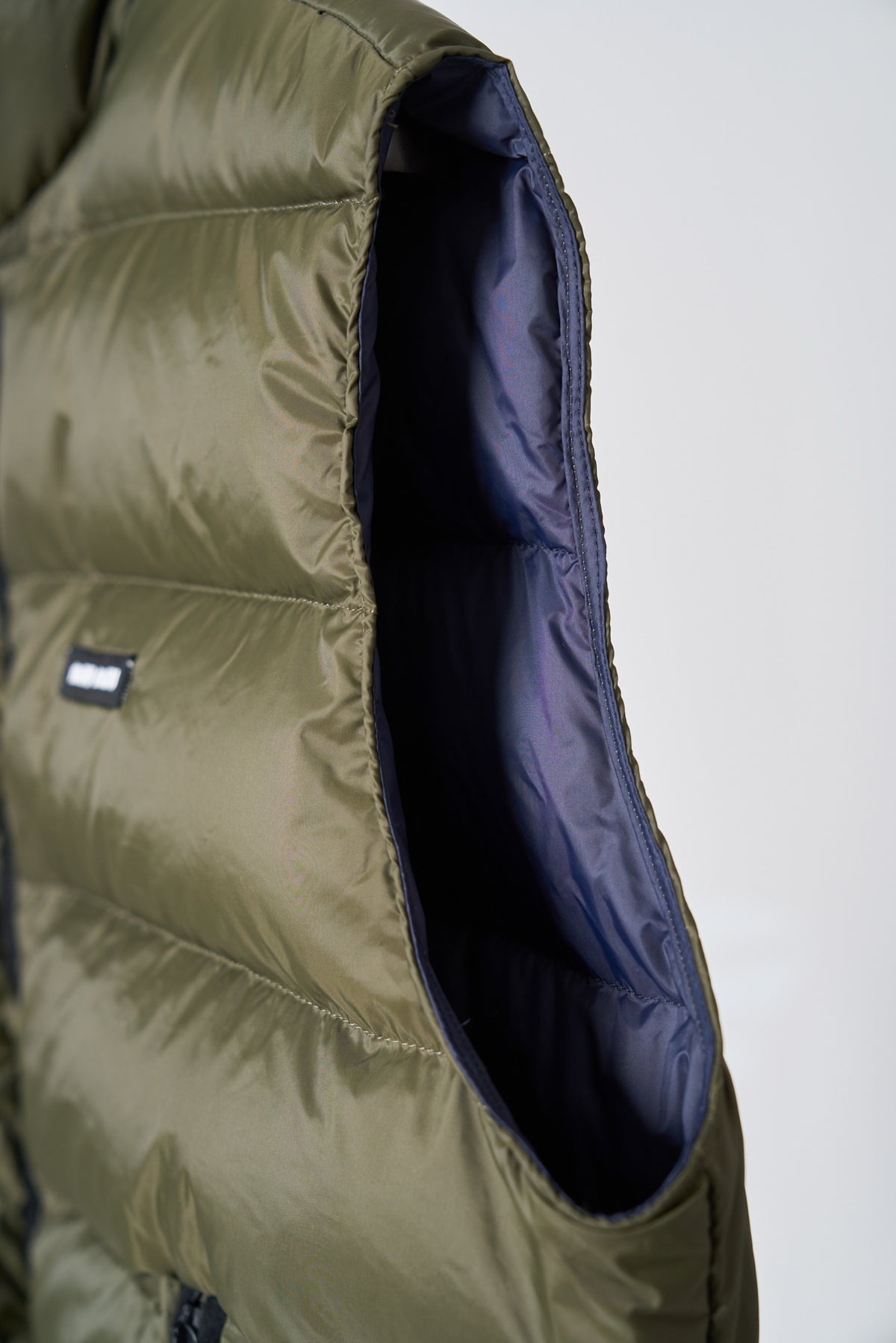 Miu Miu Embroidered Silkworm-Shaped Down Vest