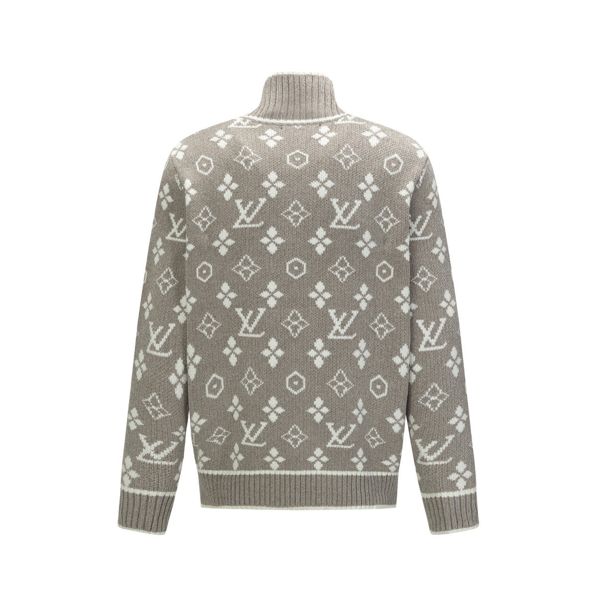 LV Jaquard Cardigan Sweater - Women's