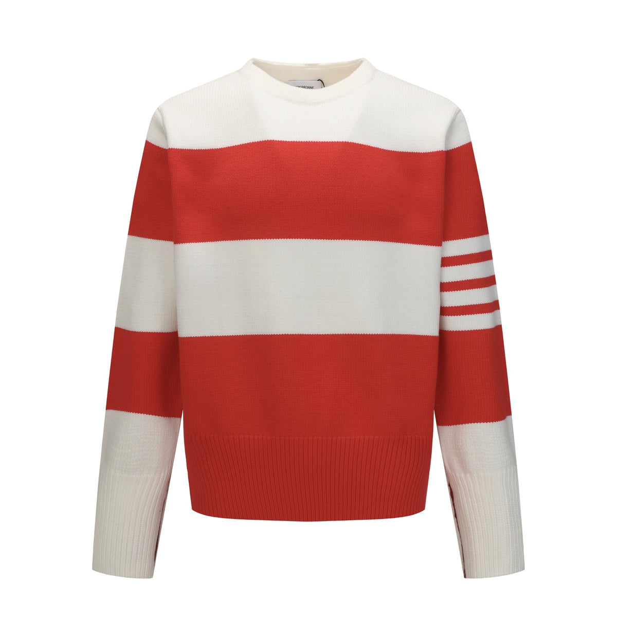 Thom Browne Striped Crew Neck Sweater