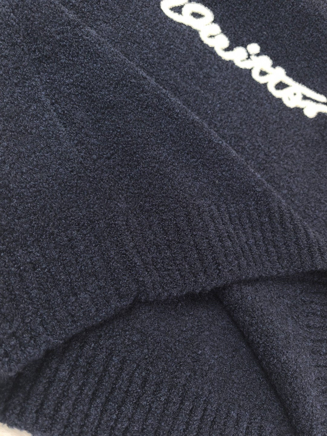 LV Lettered Zip-Up Cardigan Women's