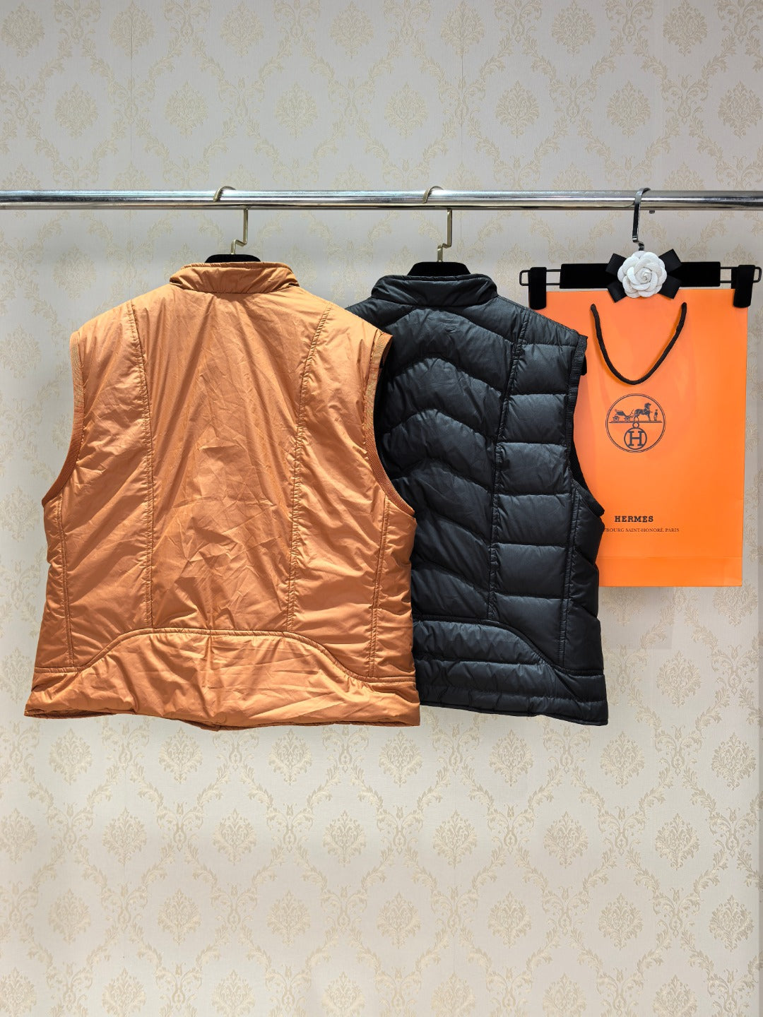 Hermes Reversible Down Vest Women's