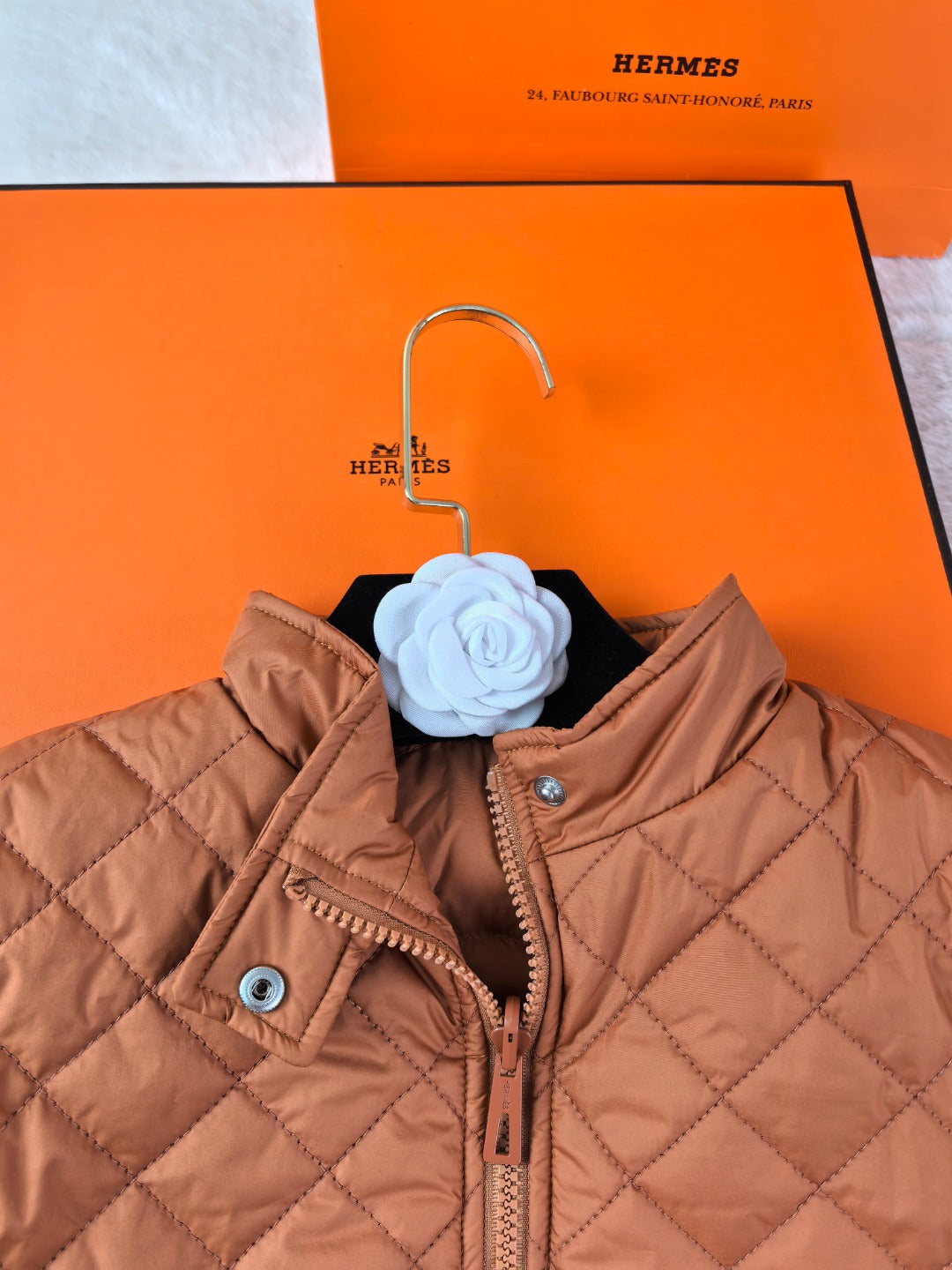 Hermes Reversible Down Vest Women's