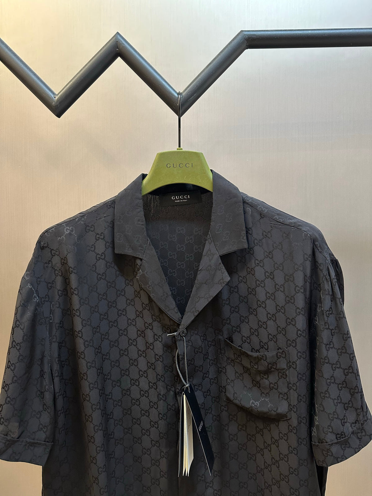 Gucci Silk Jacquard Shirt