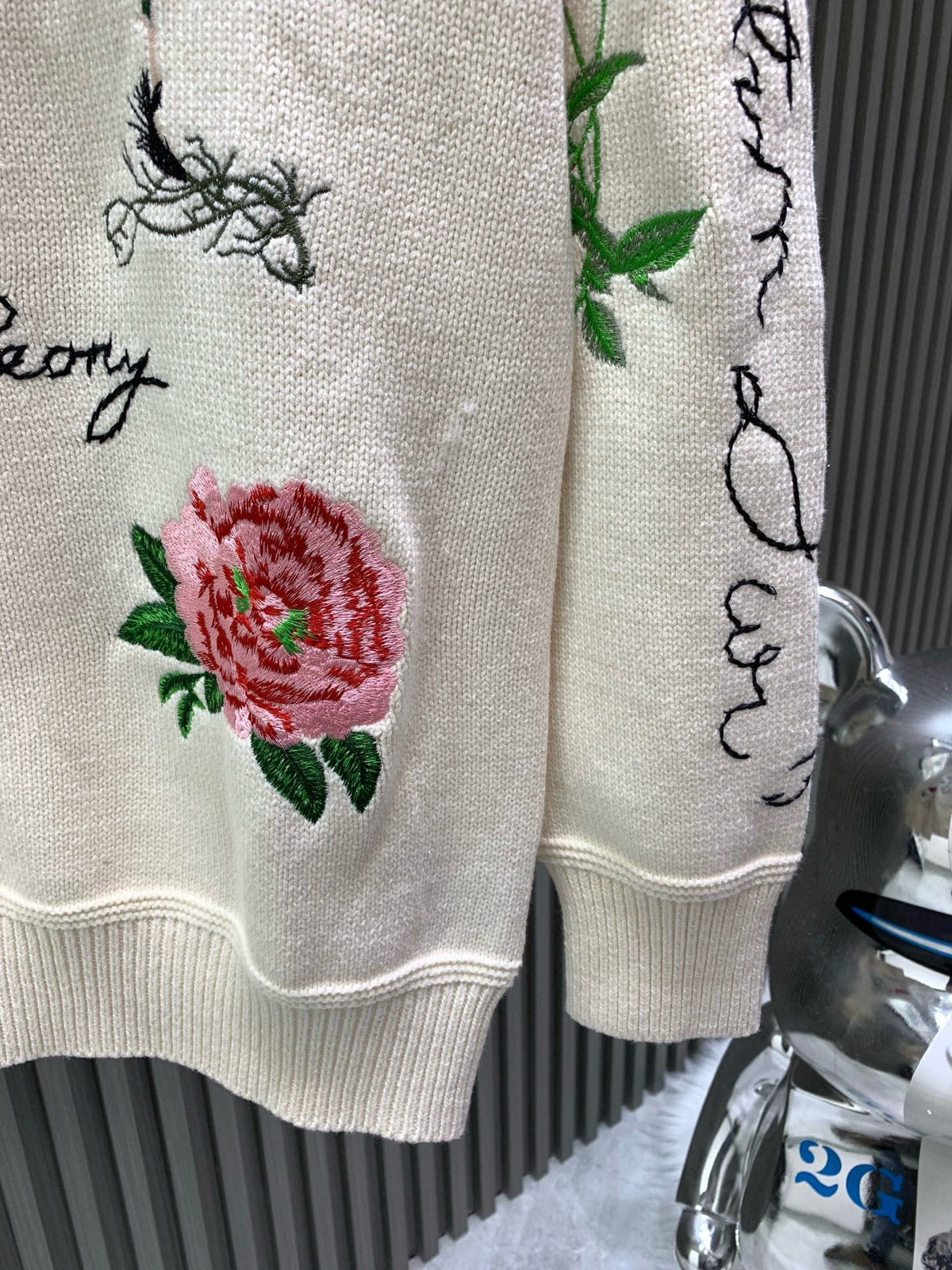 Dior Garden Story Collar Sweater