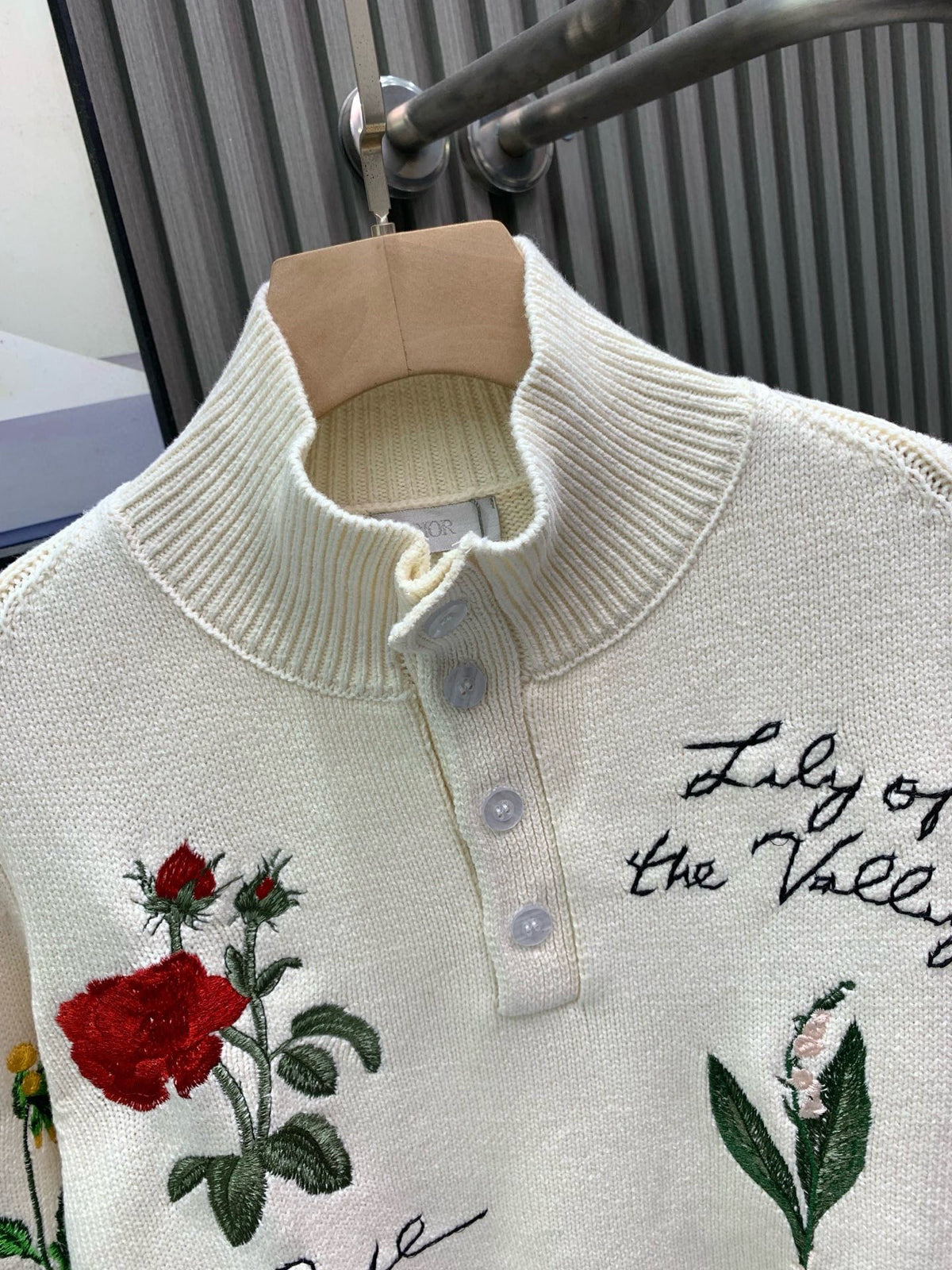 Dior Garden Story Collar Sweater