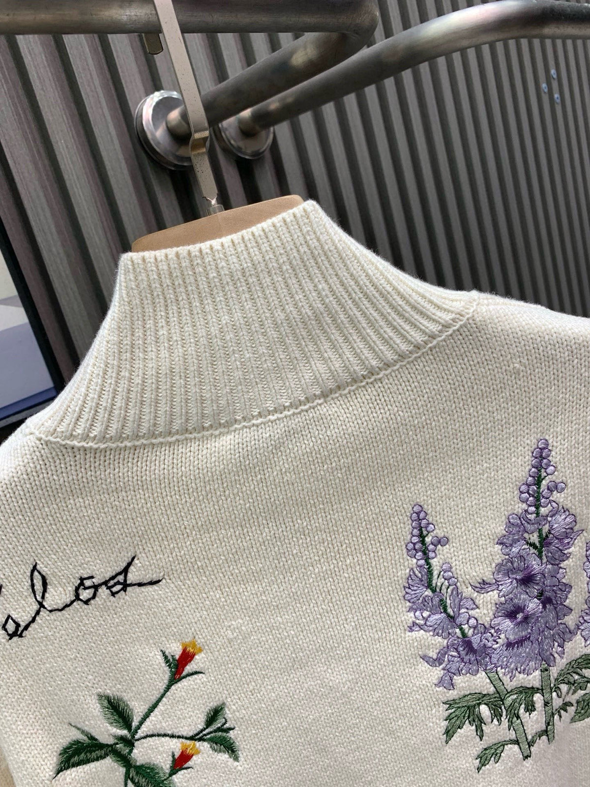 Dior Garden Story Collar Sweater