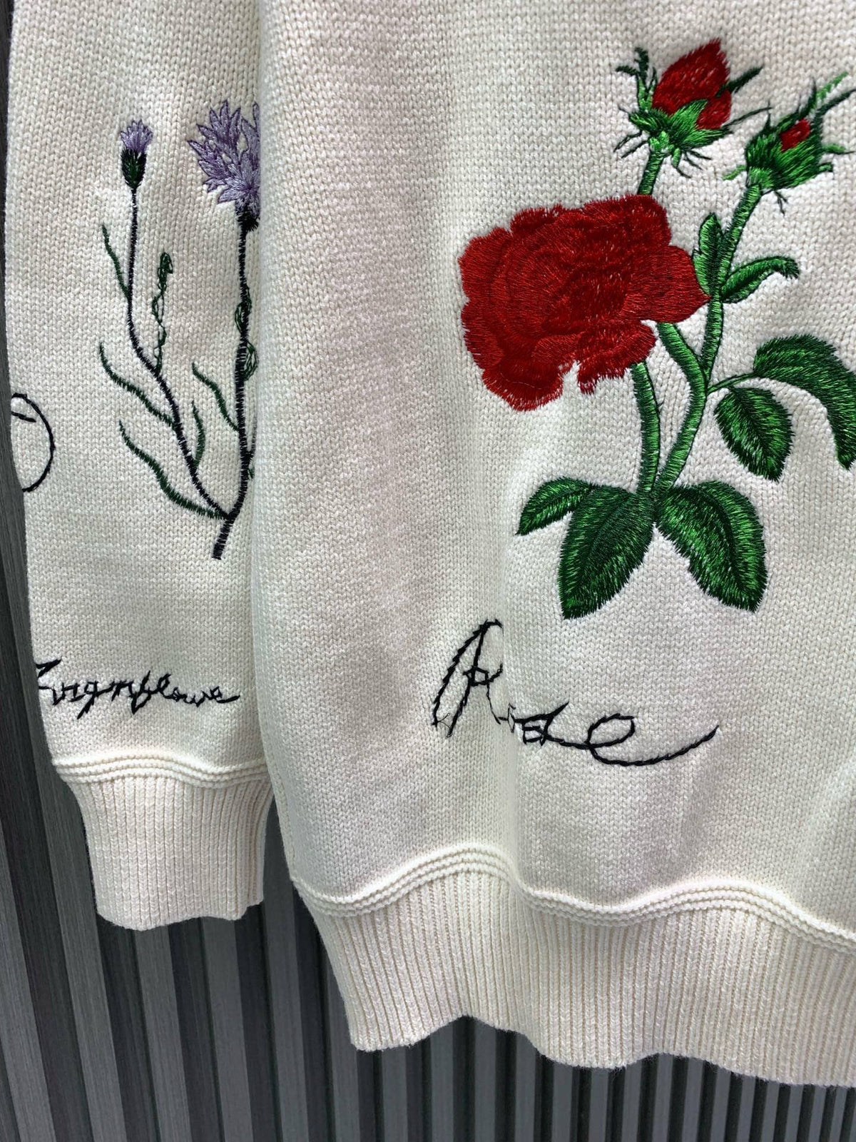 Dior Garden Story Collar Sweater