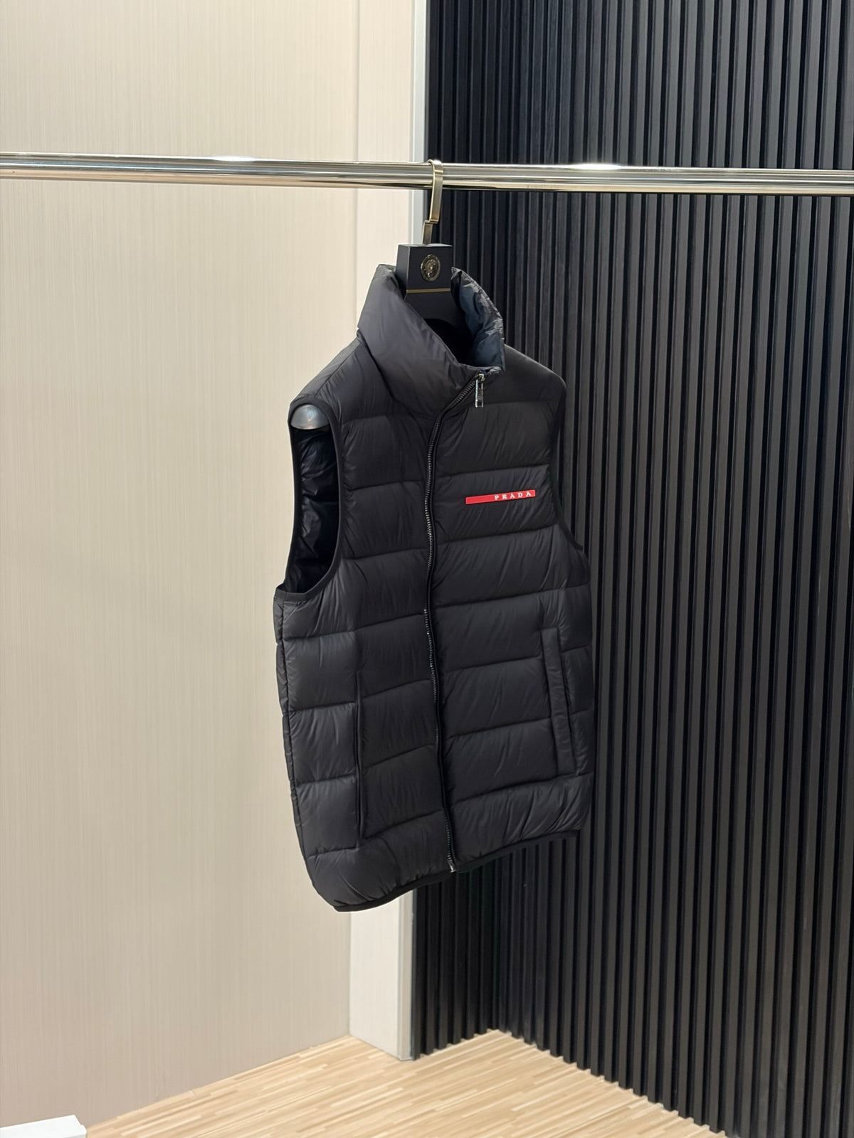 Prada Stand up Collar Vest