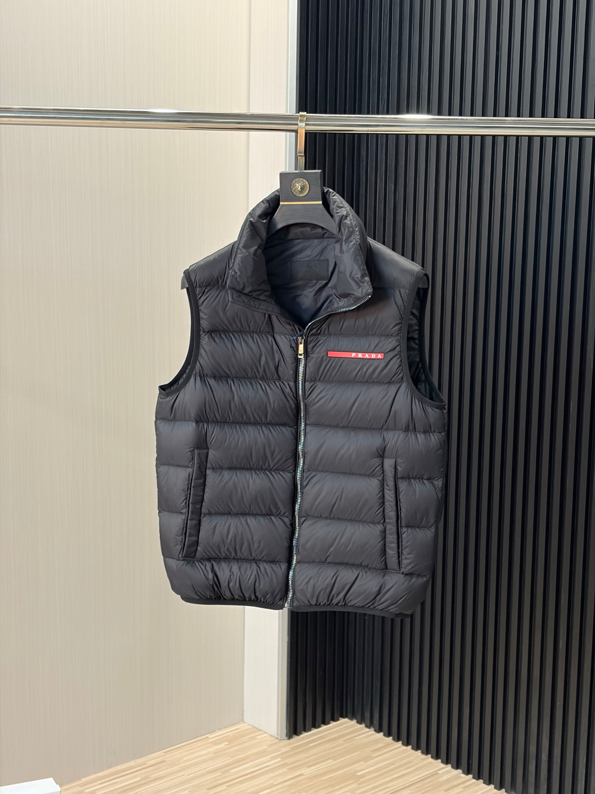 Prada Stand up Collar Vest