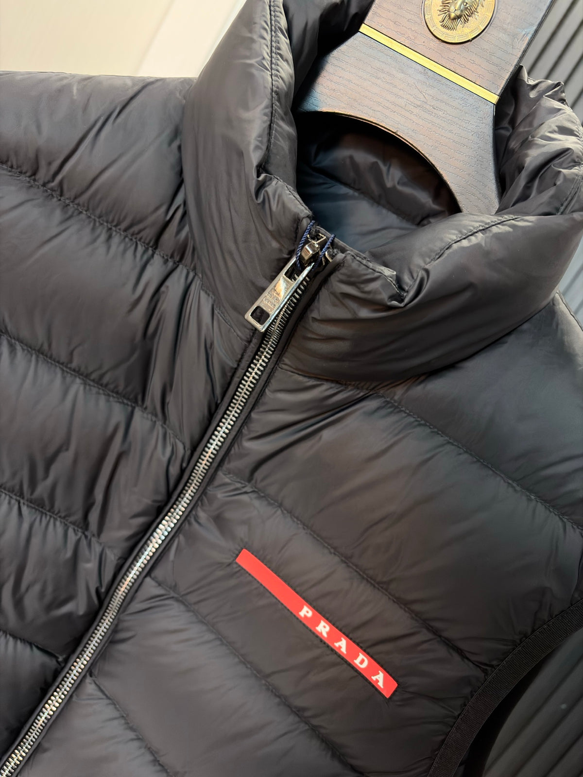 Prada Stand up Collar Vest