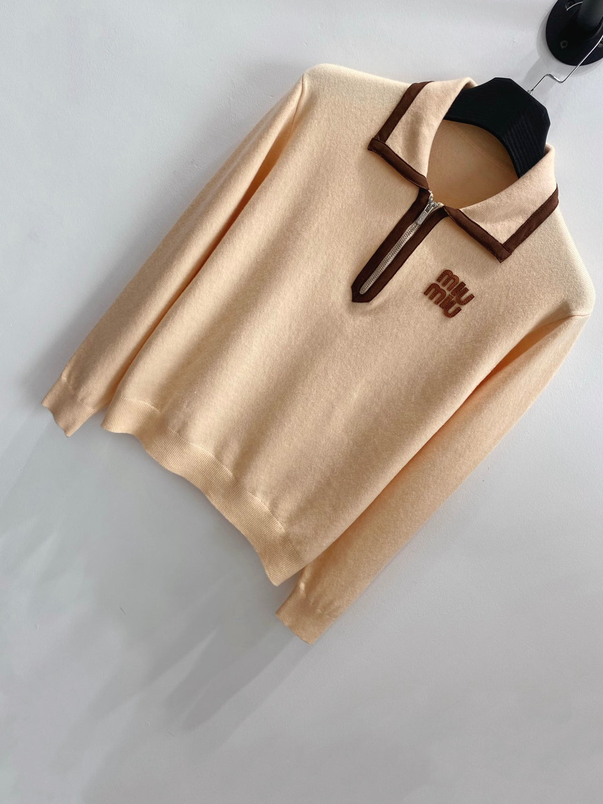 Miu Miu Wool Long Sleeve Kit Sweater Women's