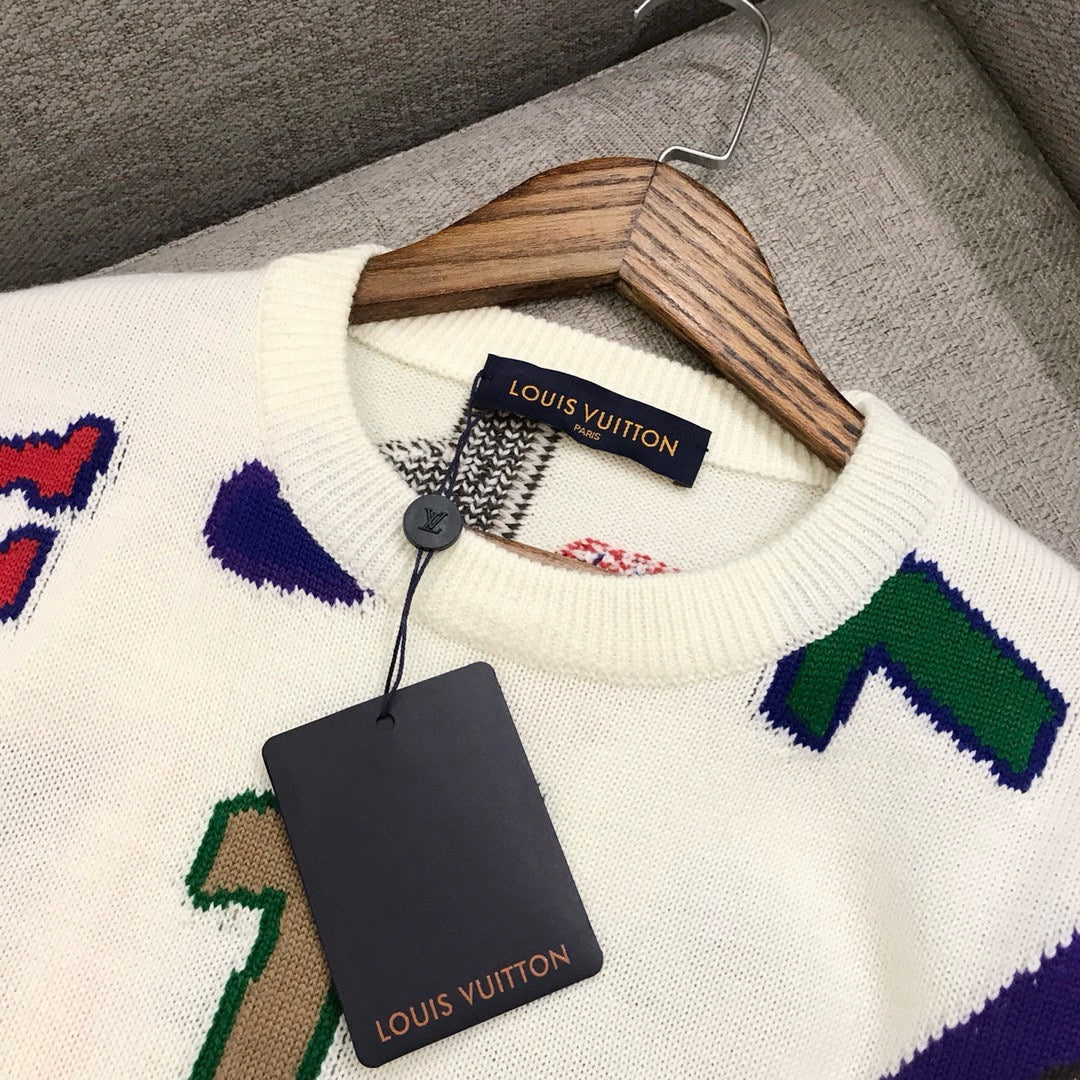 LV & NBA knit sweater