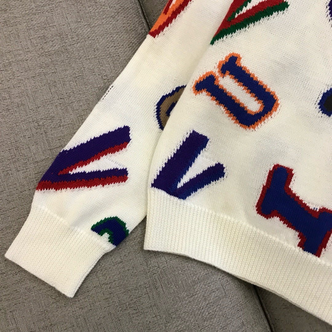 LV & NBA knit sweater