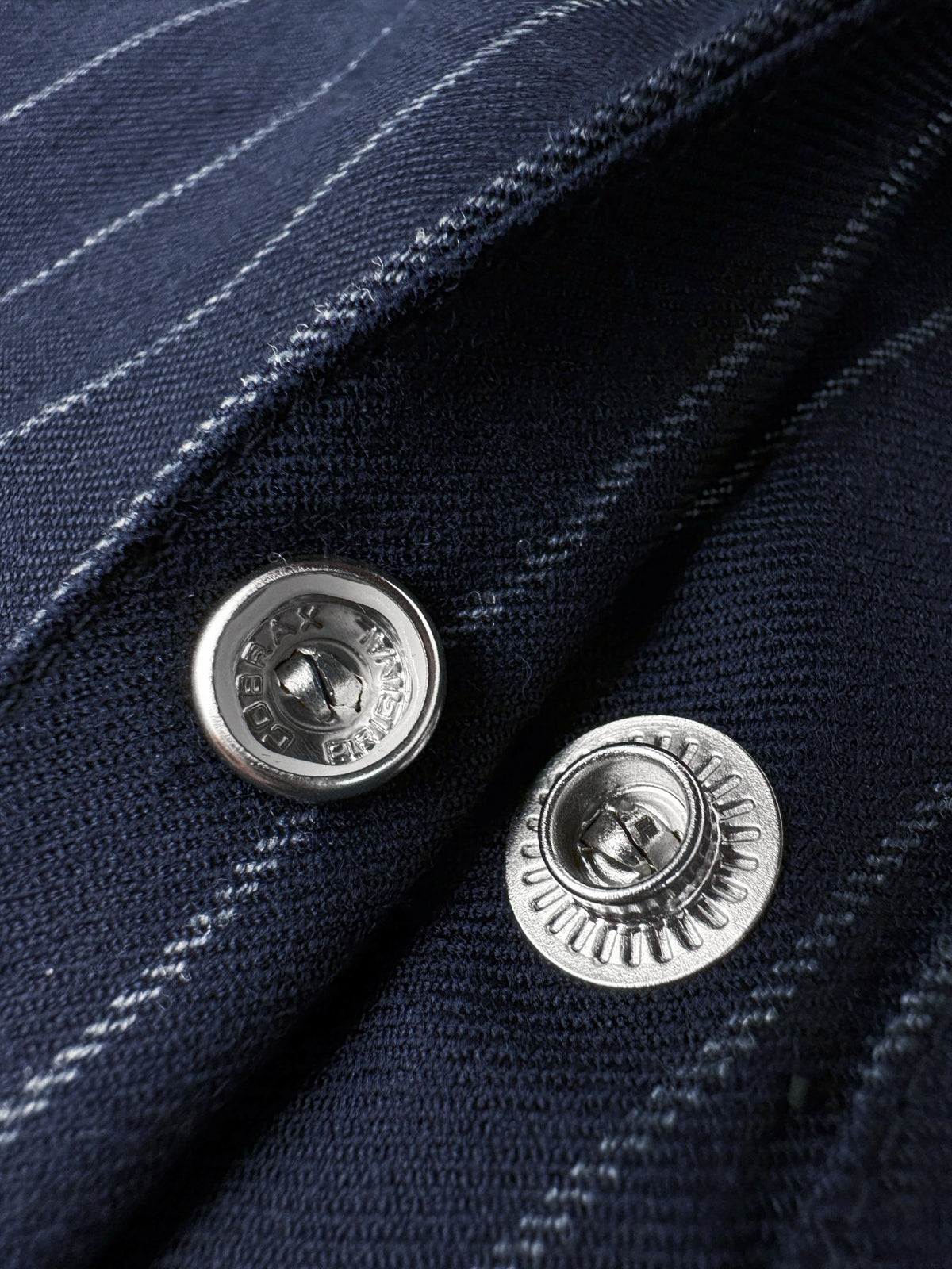 Moncler Wool Striped Zip-Up Jacket