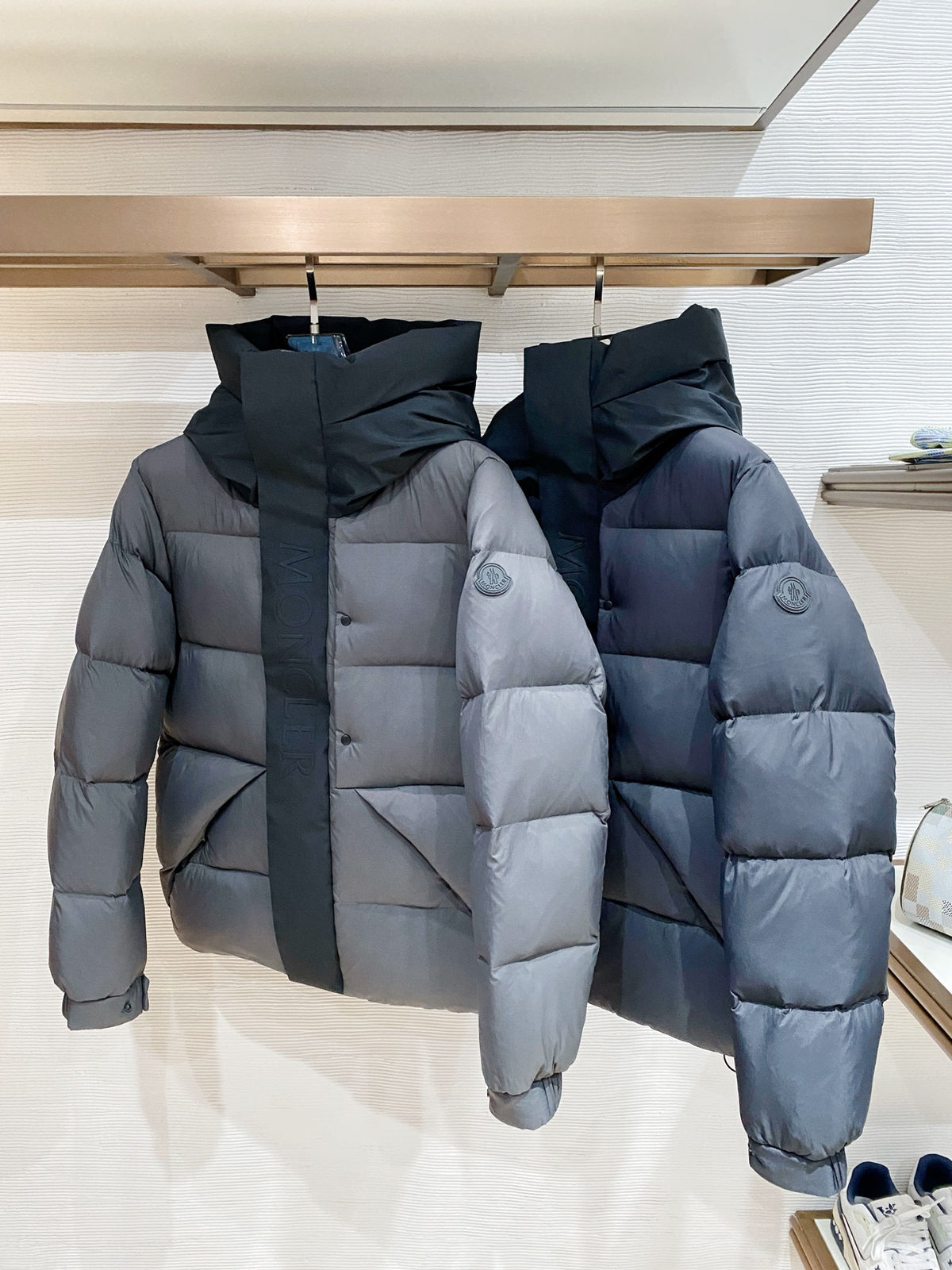 Moncler Black Warrior French Limited Edition Down Jacket