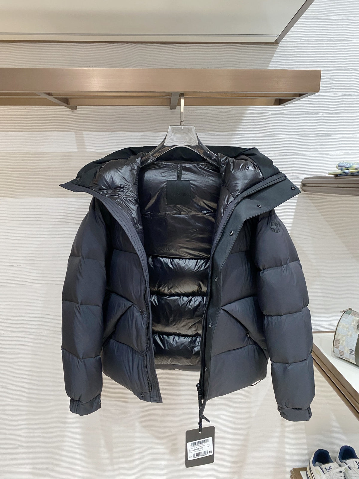 Moncler Black Warrior French Limited Edition Down Jacket