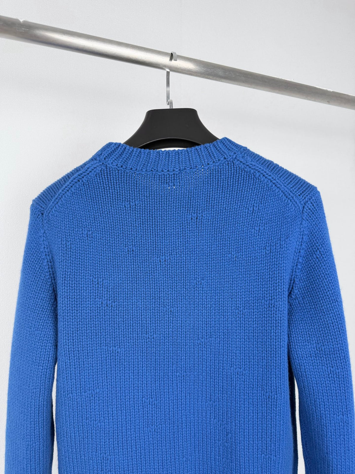 Chanel Superman Double C Logo Crew Neck Sweater Wool Sweater - Women's