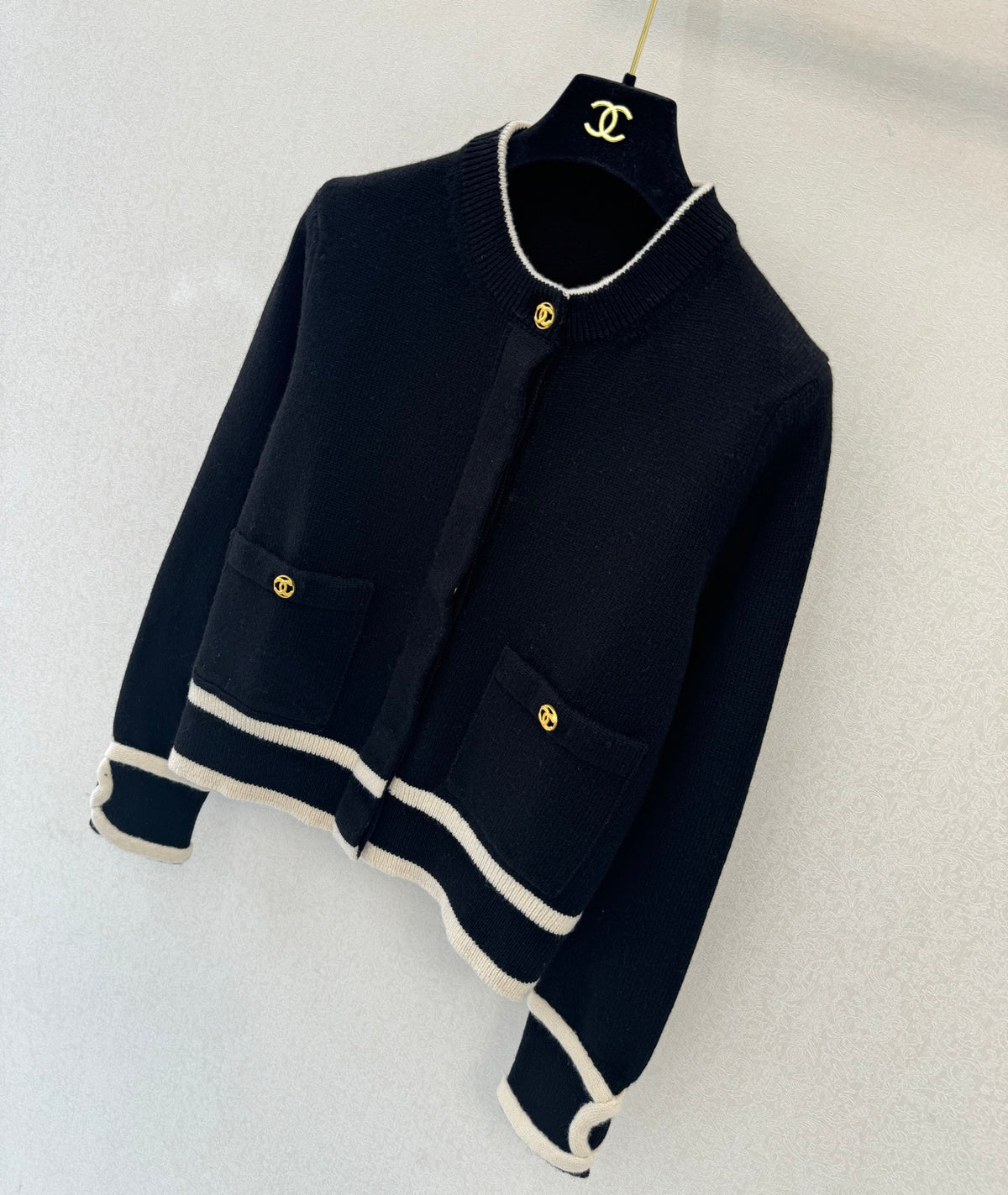 Chanel Crew Neck Cardigan women's