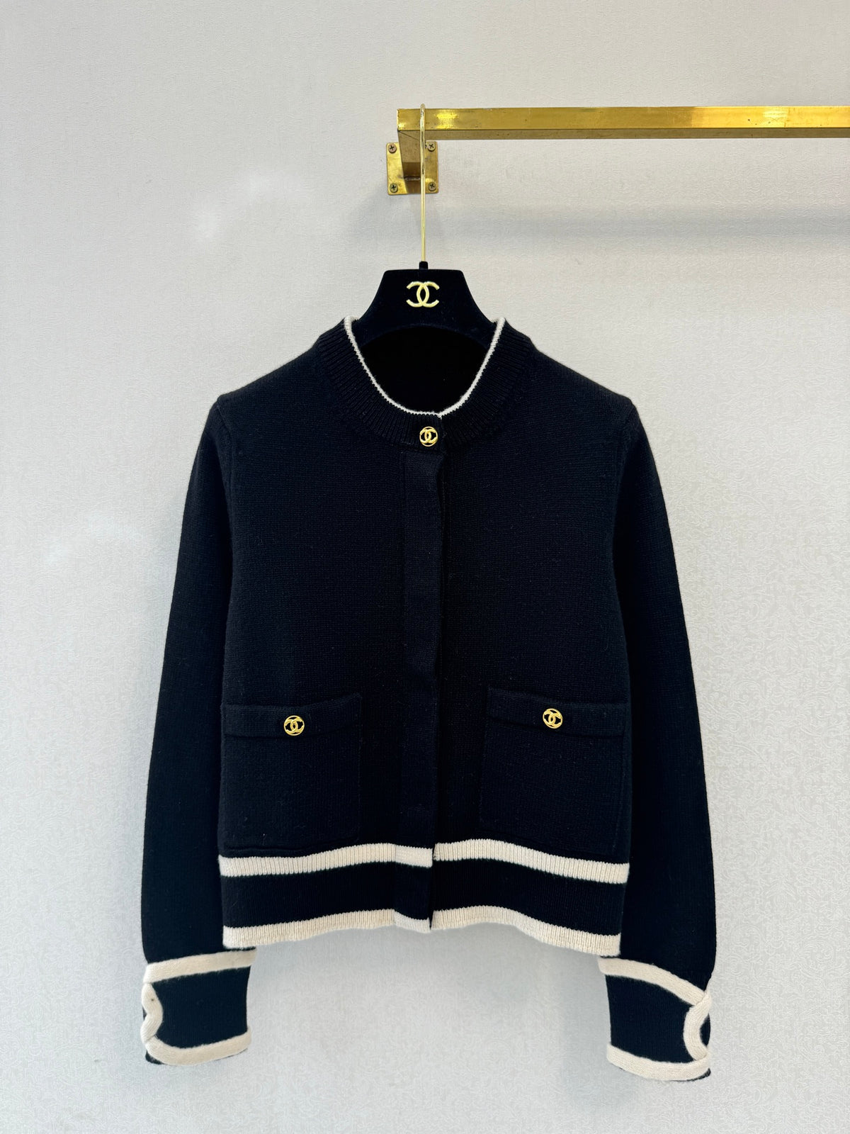 Chanel Crew Neck Cardigan women's