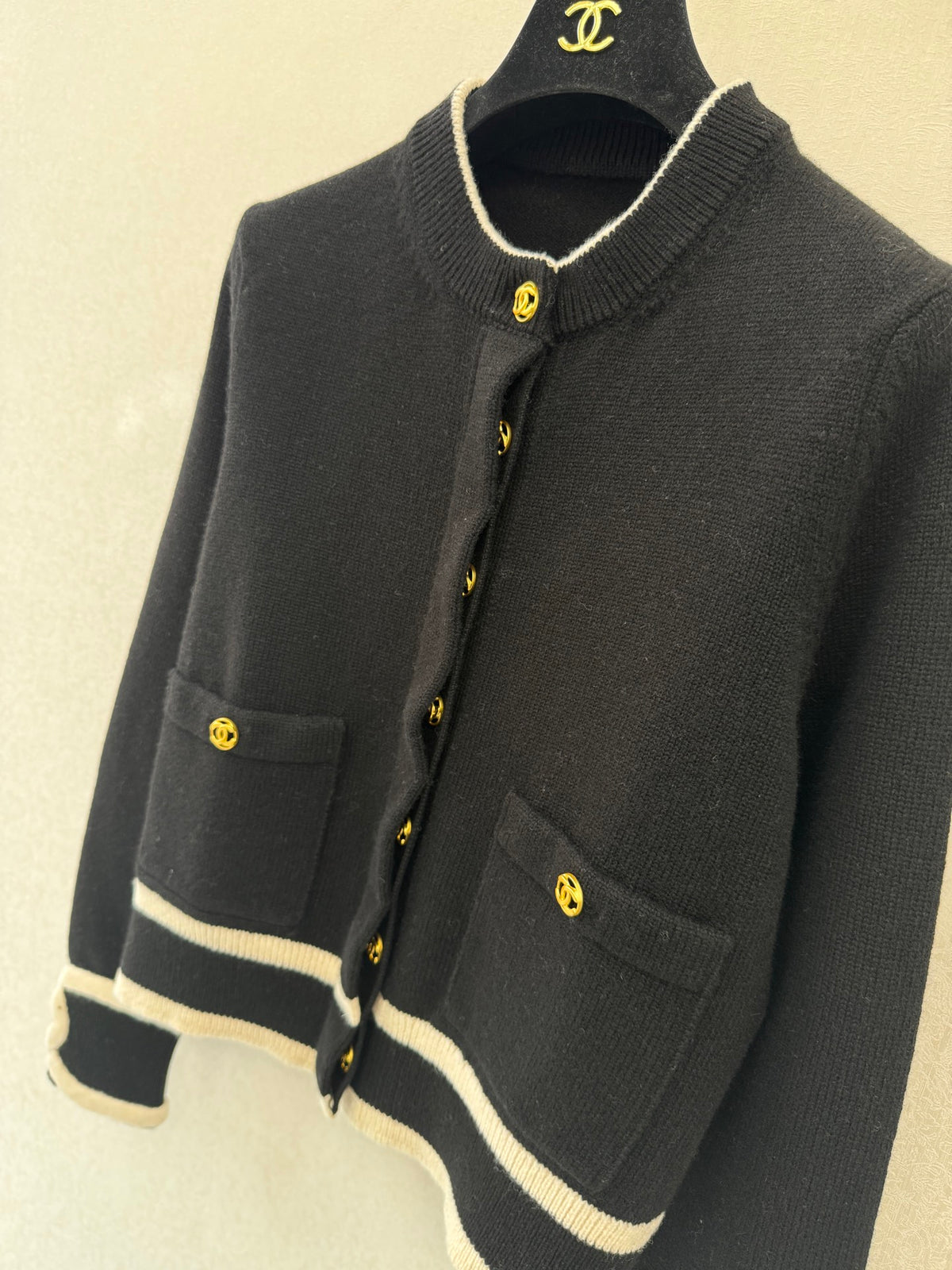 Chanel Crew Neck Cardigan women's