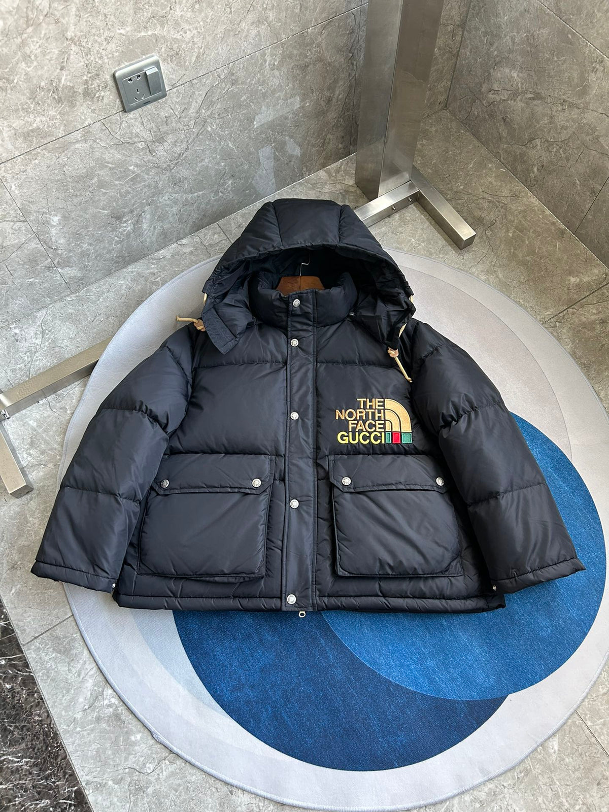 Gucci x NF Down Jacket W/ Detachable Hood