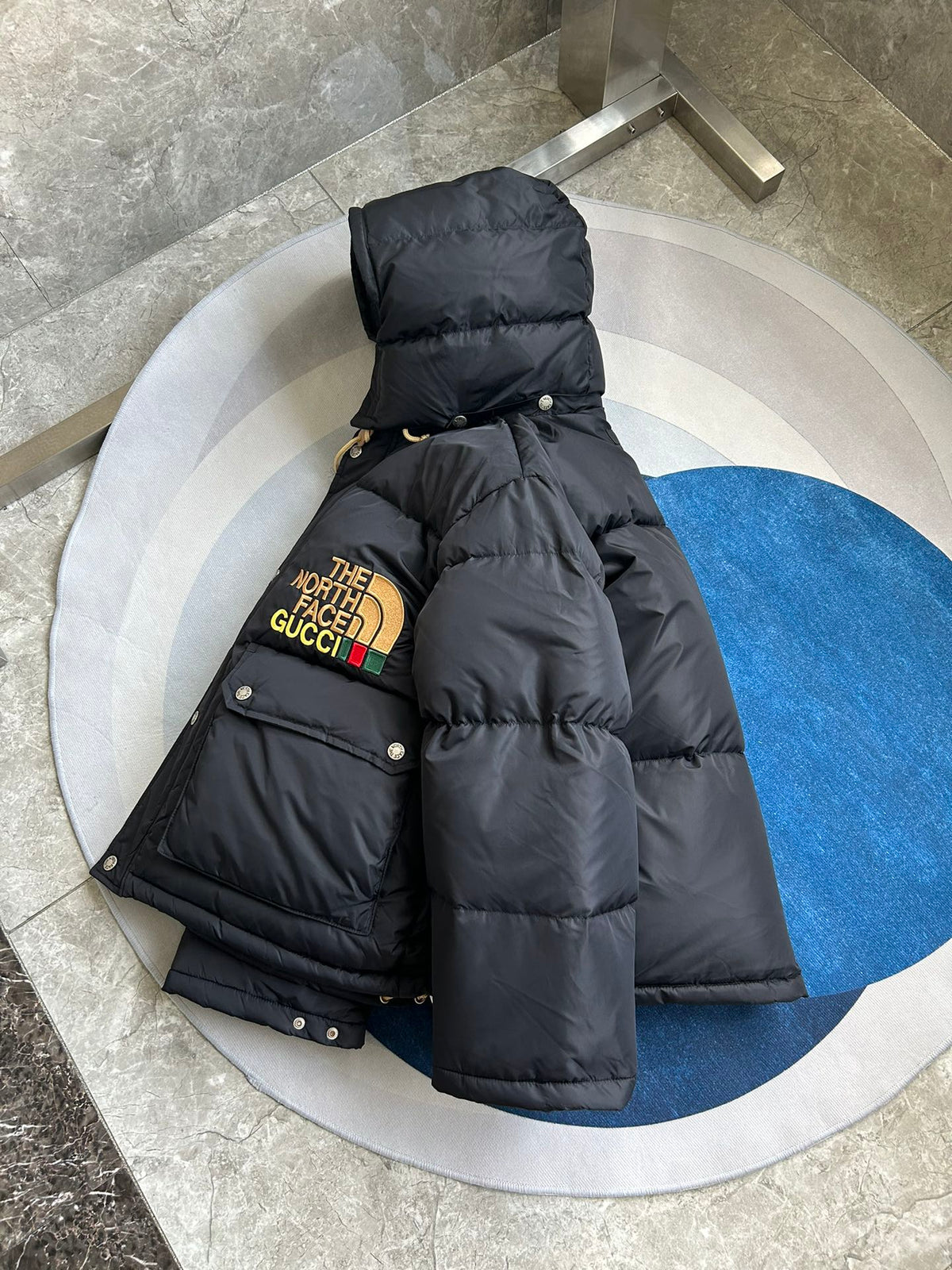 Gucci x NF Down Jacket W/ Detachable Hood
