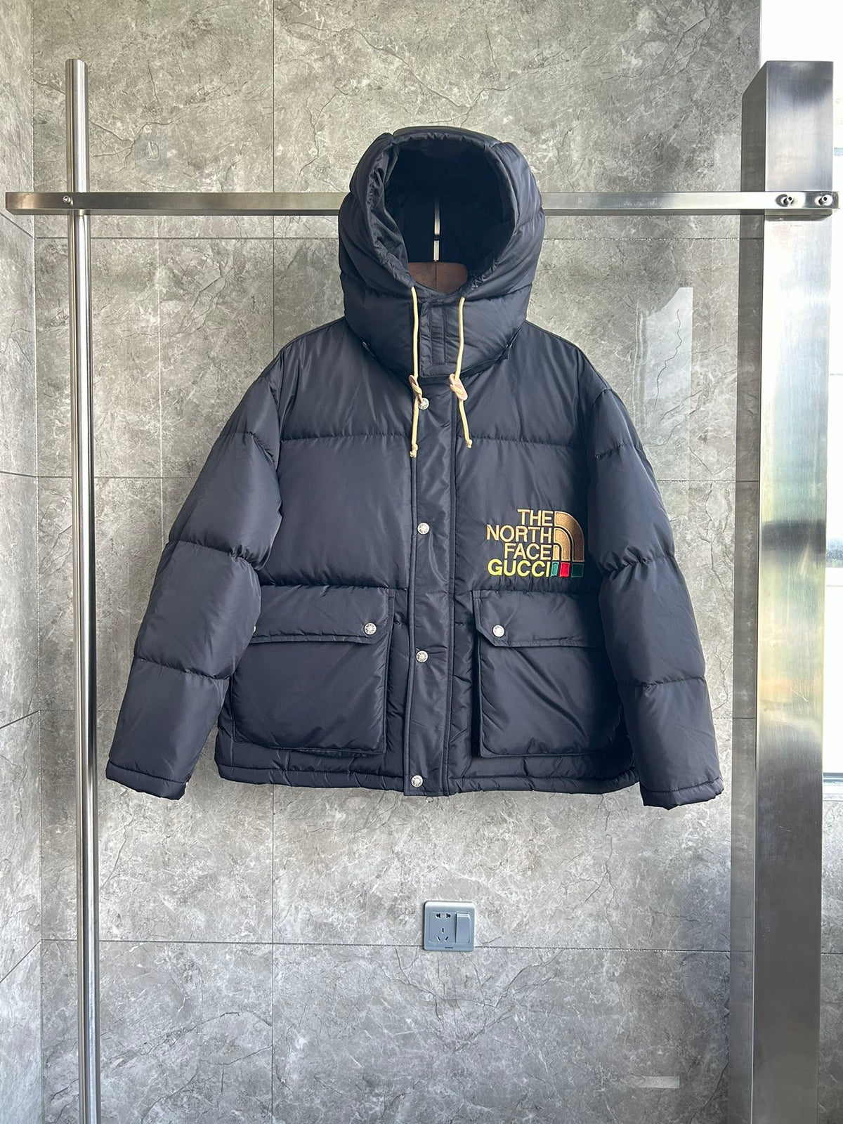 Gucci x NF Down Jacket W/ Detachable Hood