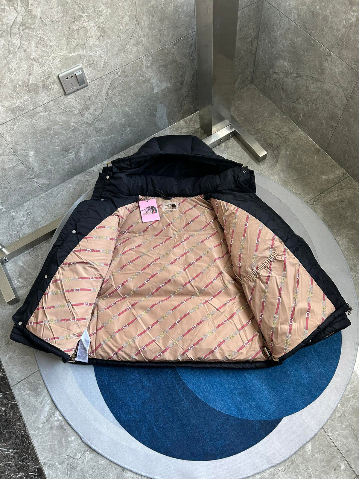 Gucci x NF Down Jacket W/ Detachable Hood