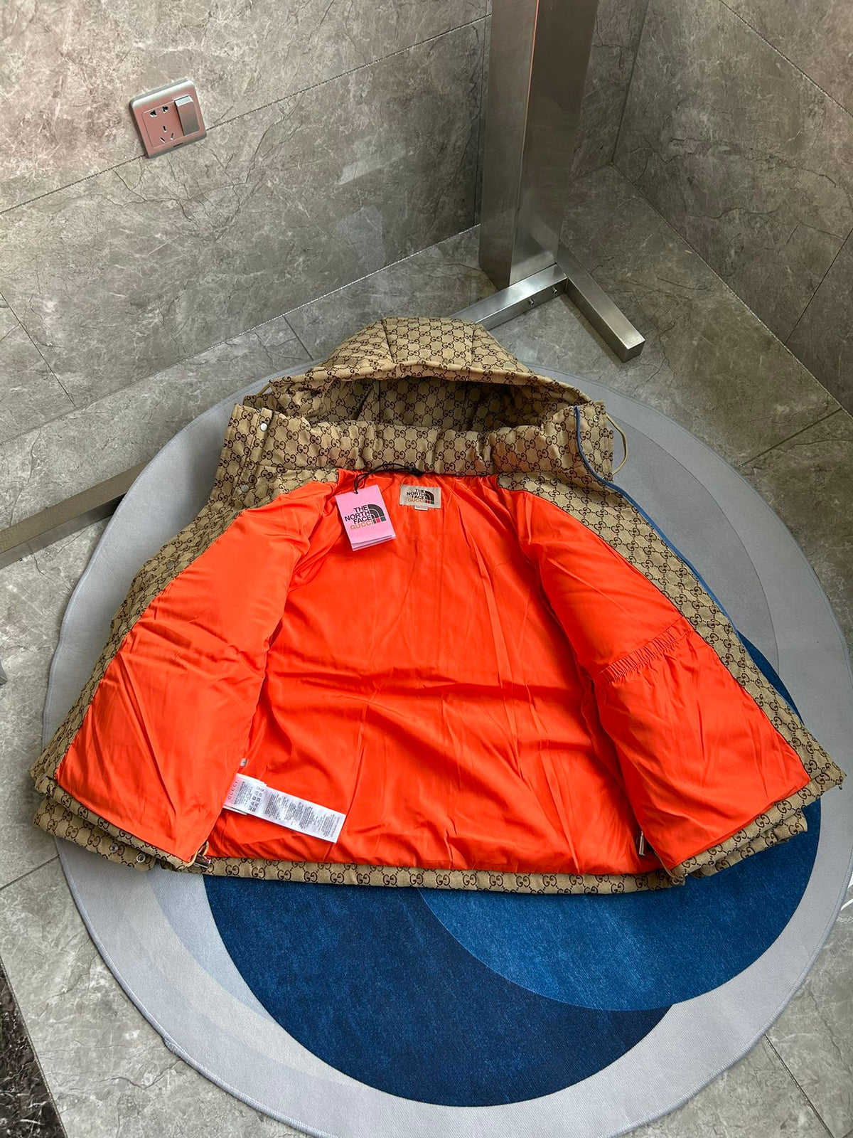 Gucci x NF Down Jacket W/ Detachable Hood