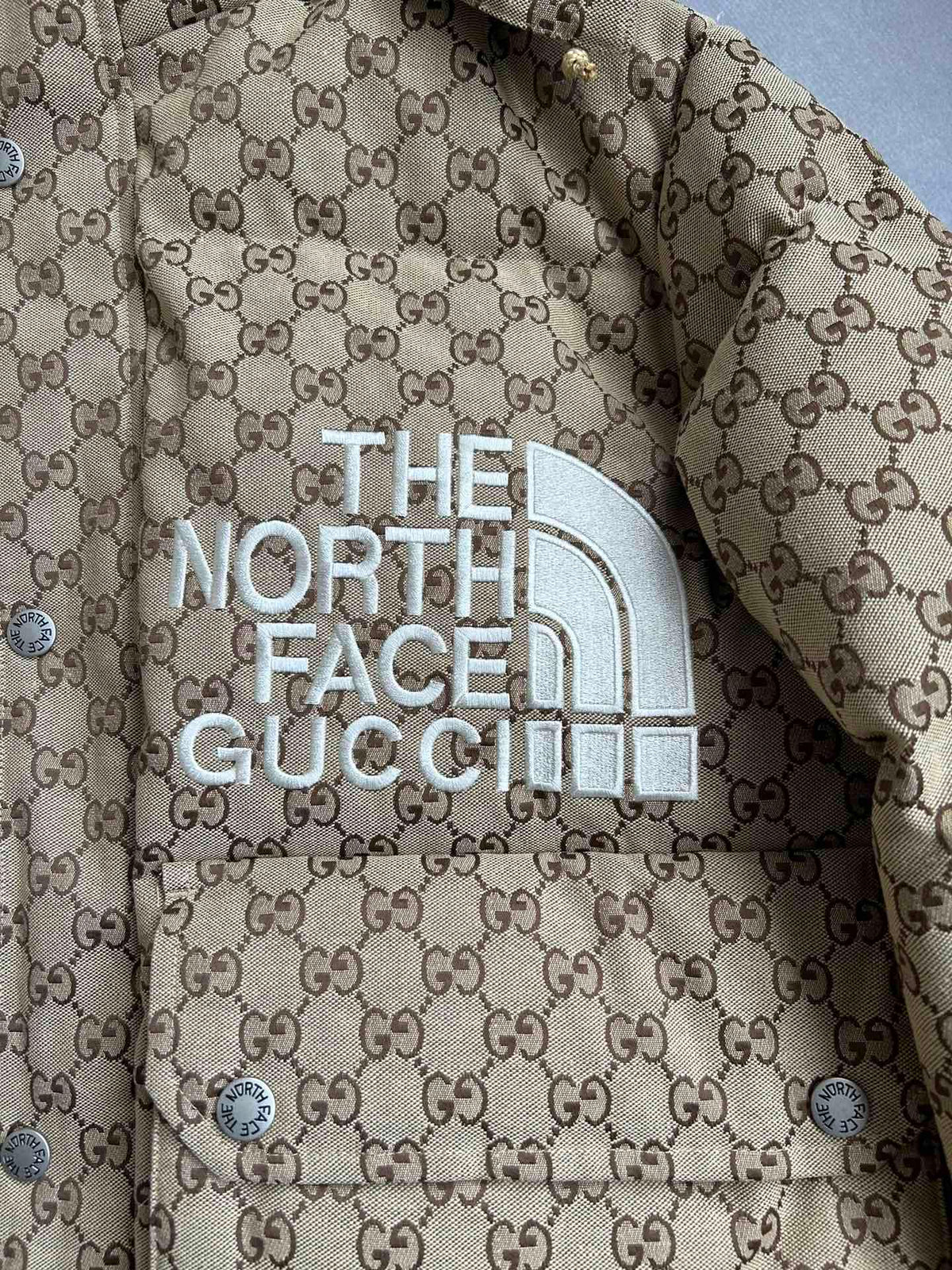 Gucci x NF Down Jacket W/ Detachable Hood