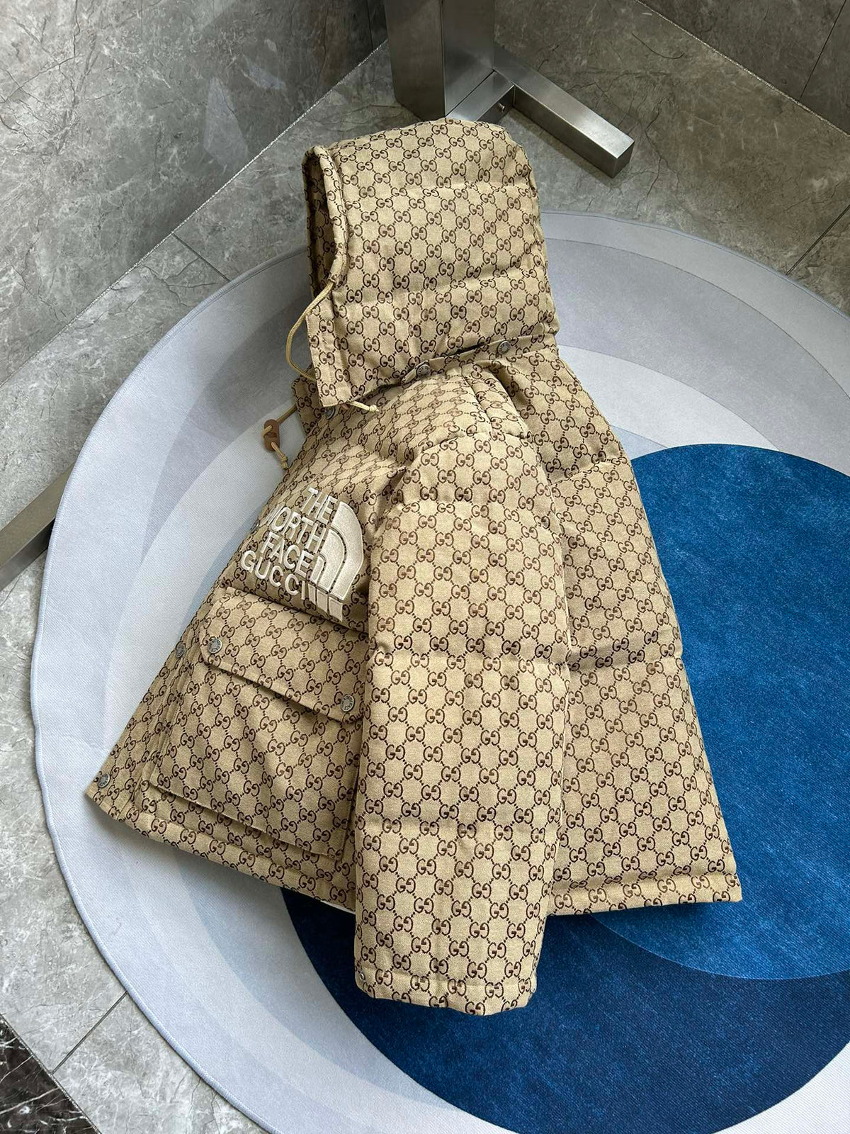Gucci x NF Down Jacket W/ Detachable Hood