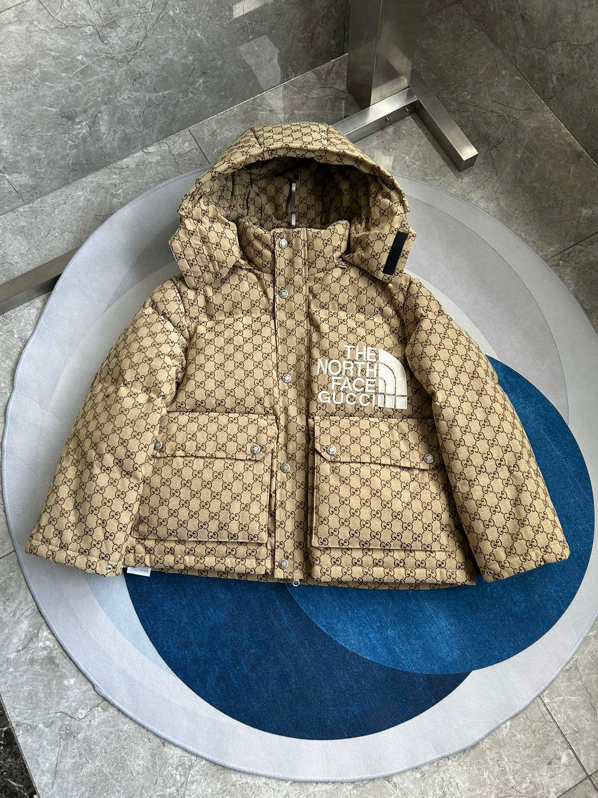 Gucci x NF Down Jacket W/ Detachable Hood