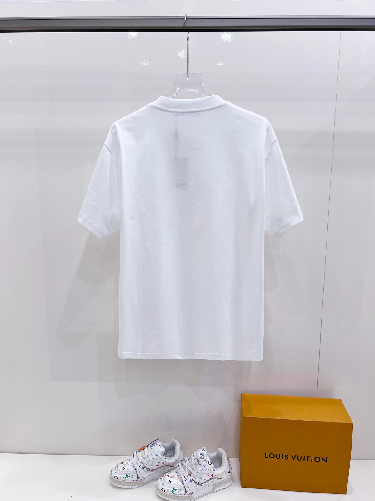 Gucci Floral Print Rhinestone T-Shirt