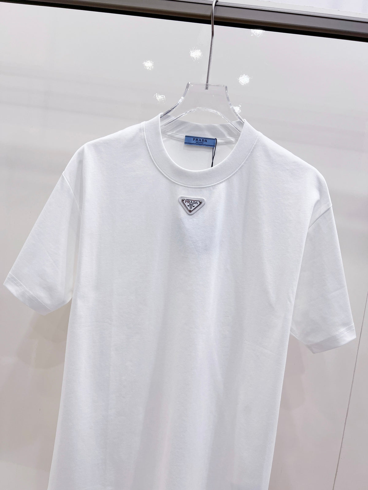 Prada Triangle Logo T-Shirt