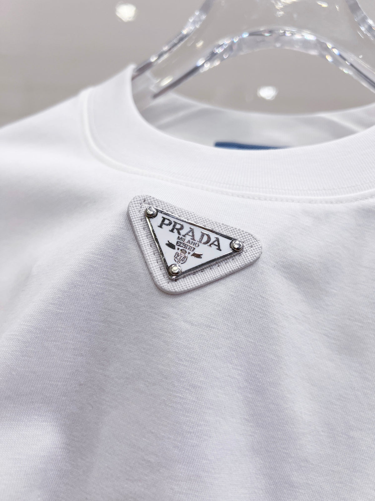 Prada Triangle Logo T-Shirt