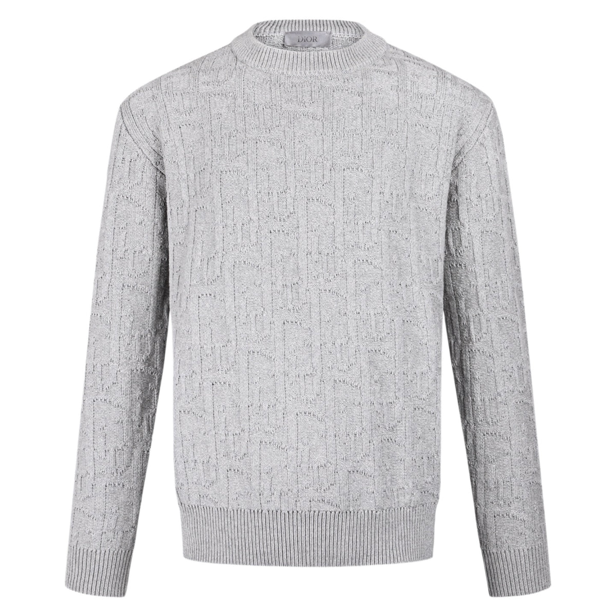 Dior Oblique Jacquard Crew Neck Sweater