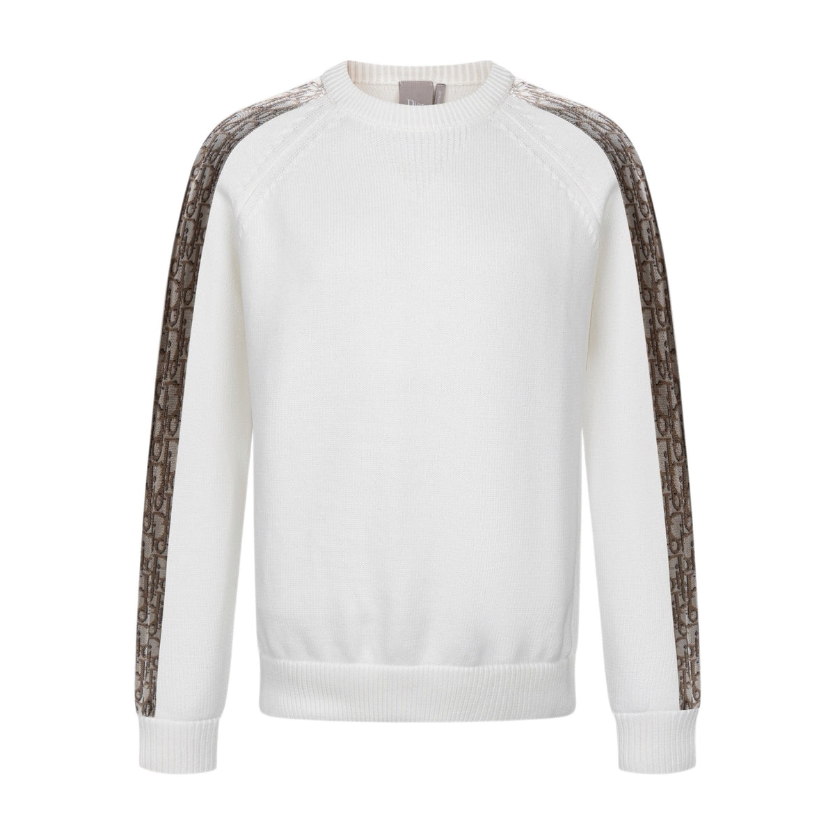 Dior Jacquard Ribbon Crew Neck Sweater