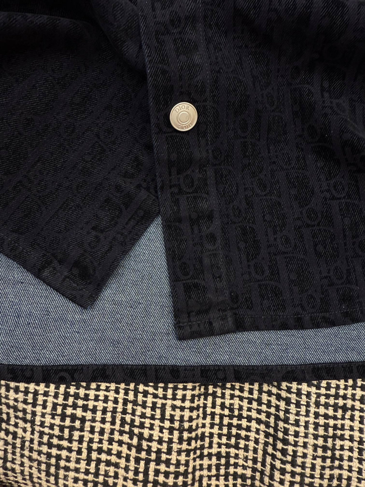 Dior All-over Jacquard Denim Shirt