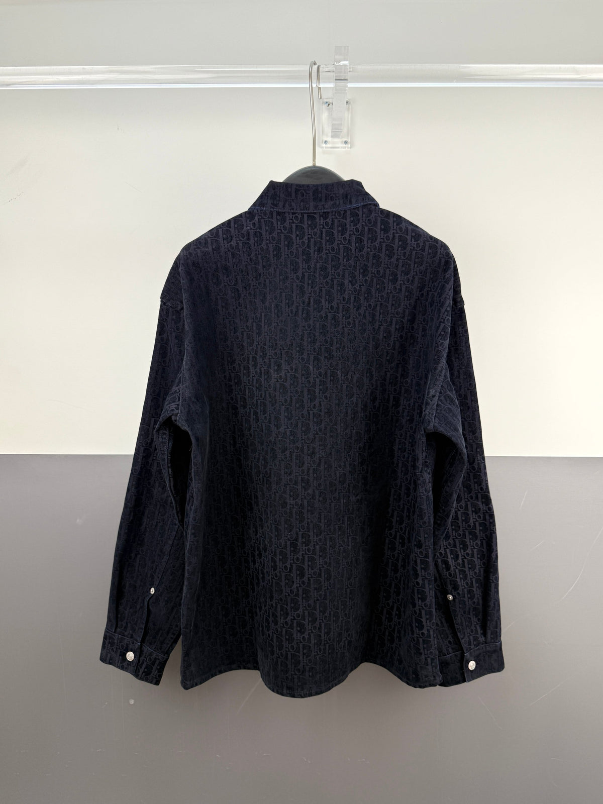 Dior All-over Jacquard Denim Shirt
