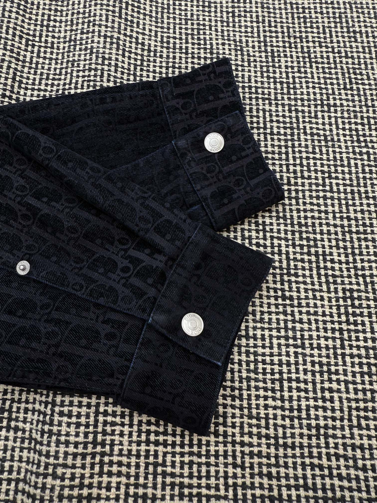 Dior All-over Jacquard Denim Shirt