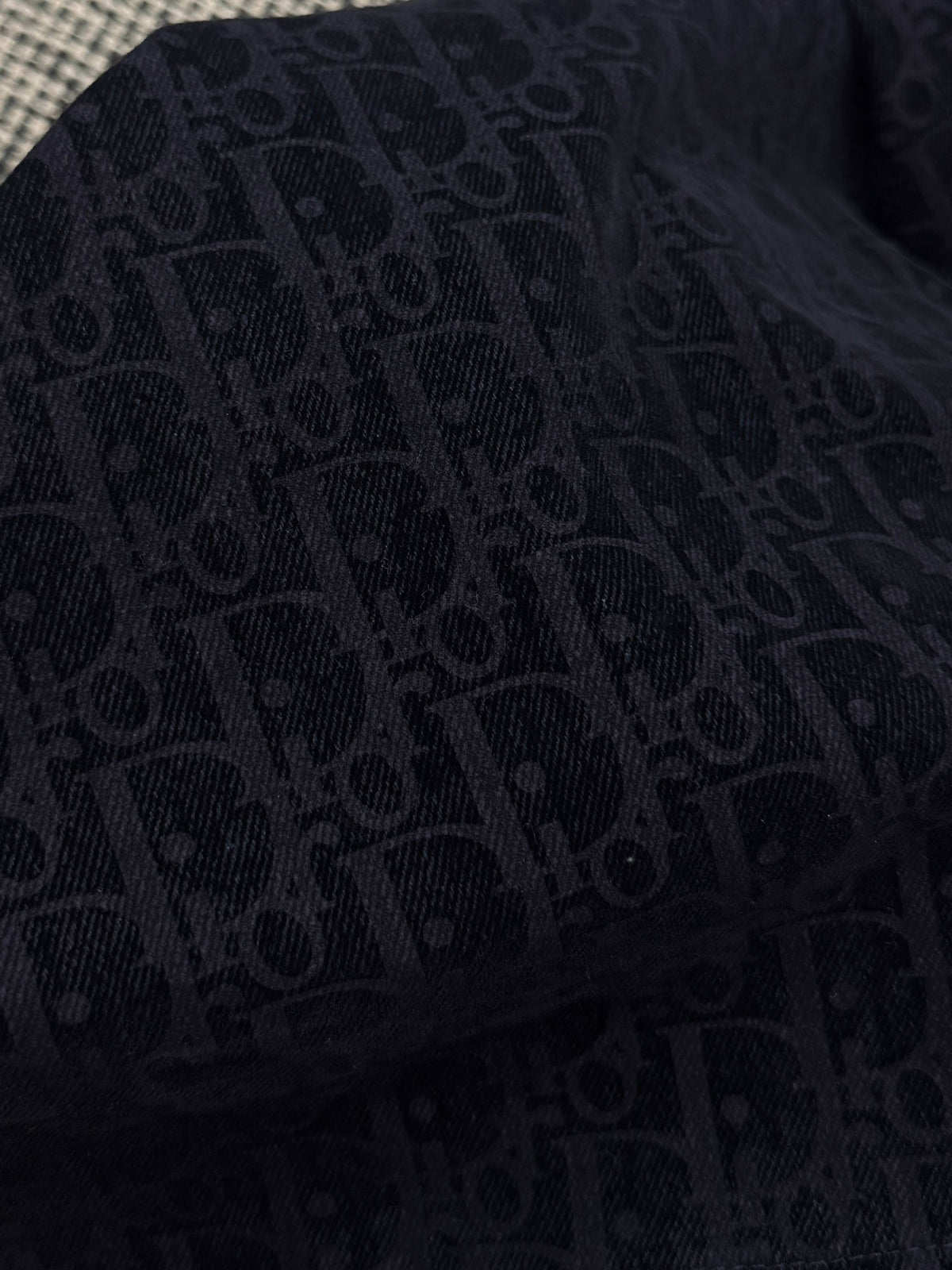 Dior All-over Jacquard Denim Shirt