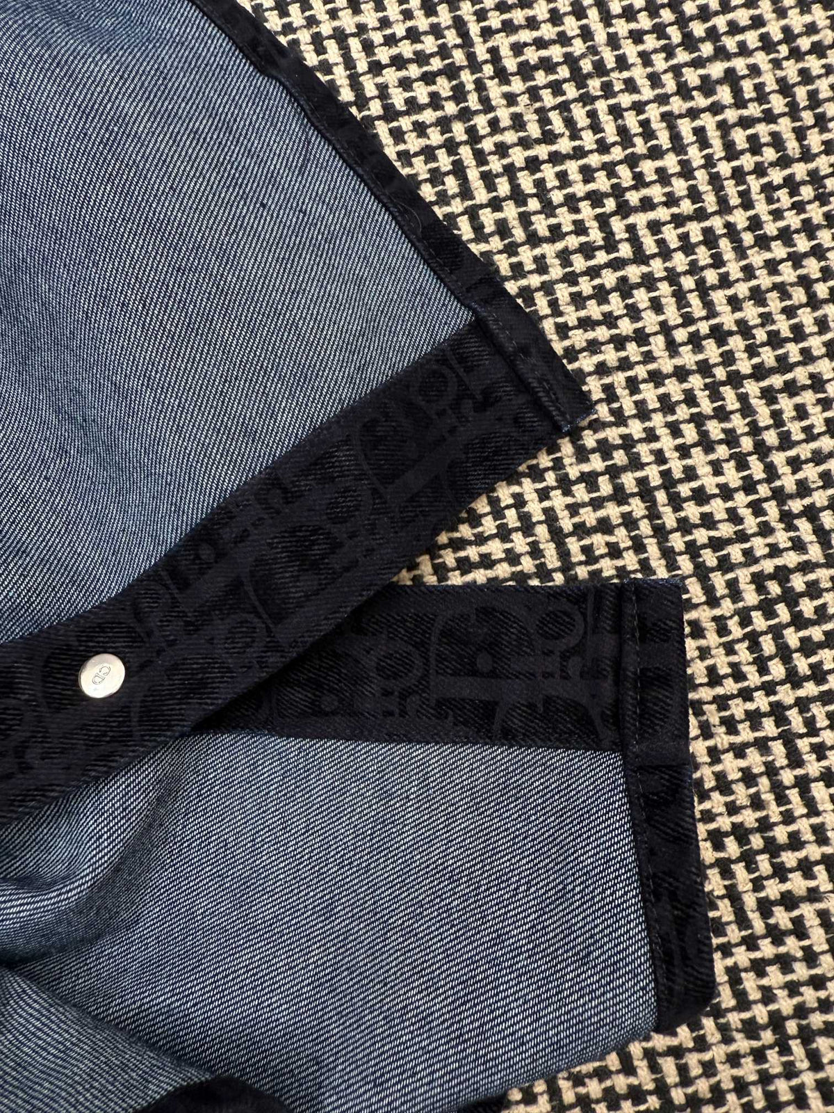 Dior All-over Jacquard Denim Shirt