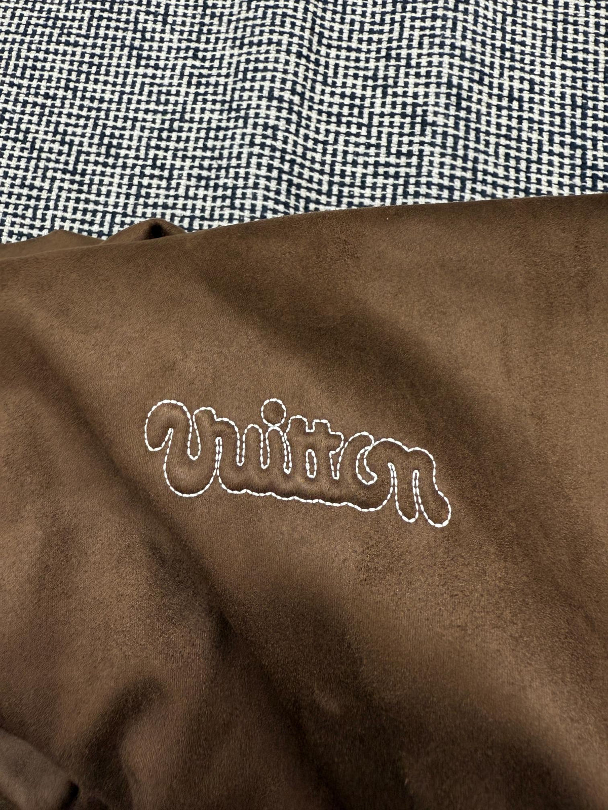 LV x Tyler Suede Zip up Bomber Jacket