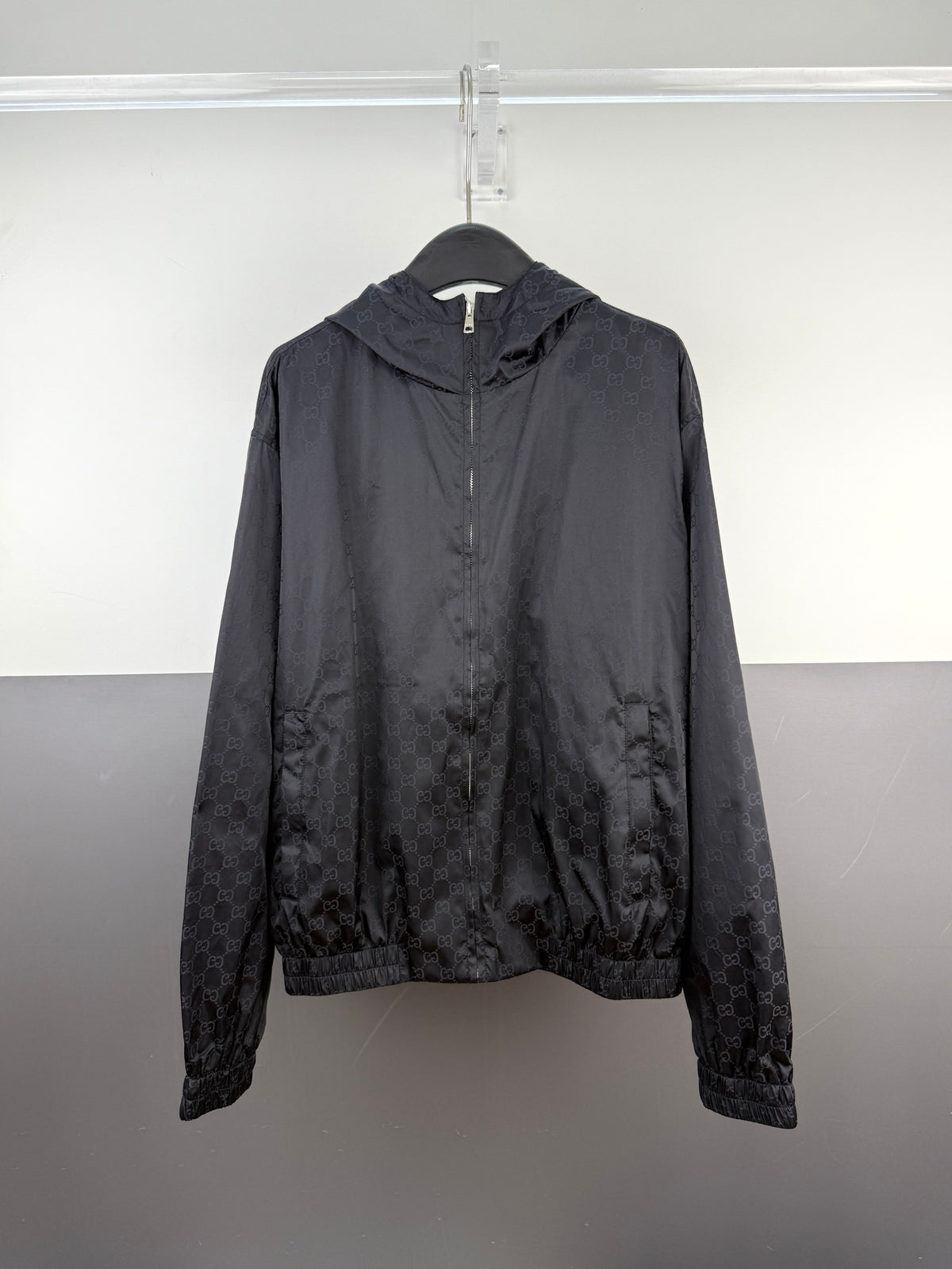 Gucci All-over Print Trench Coat/Jacket