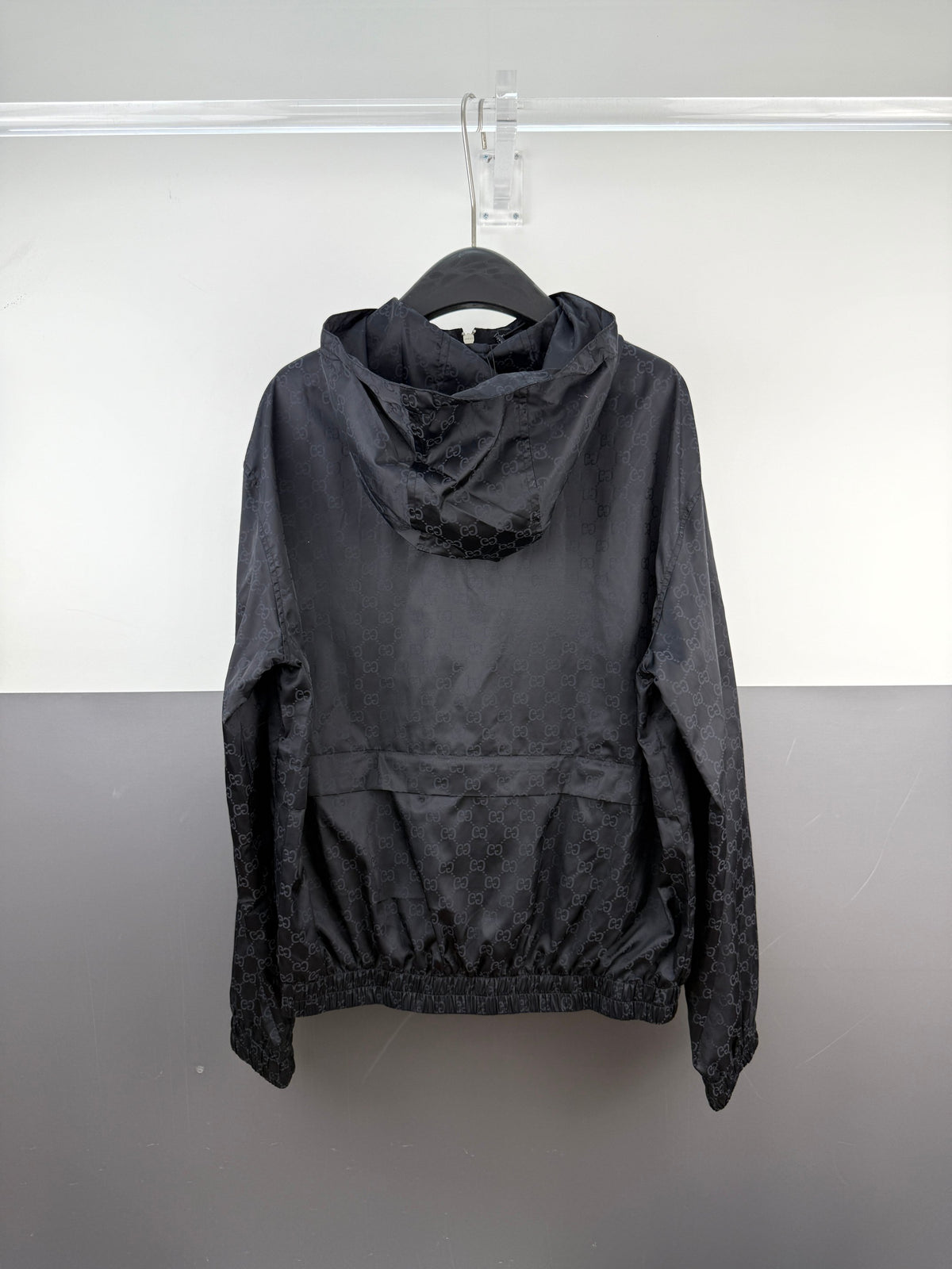 Gucci All-over Print Trench Coat/Jacket