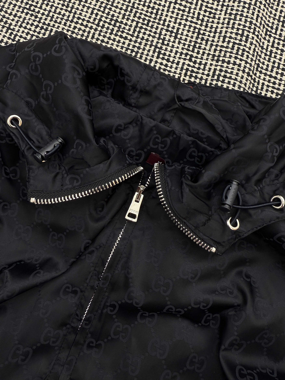Gucci All-over Print Trench Coat/Jacket