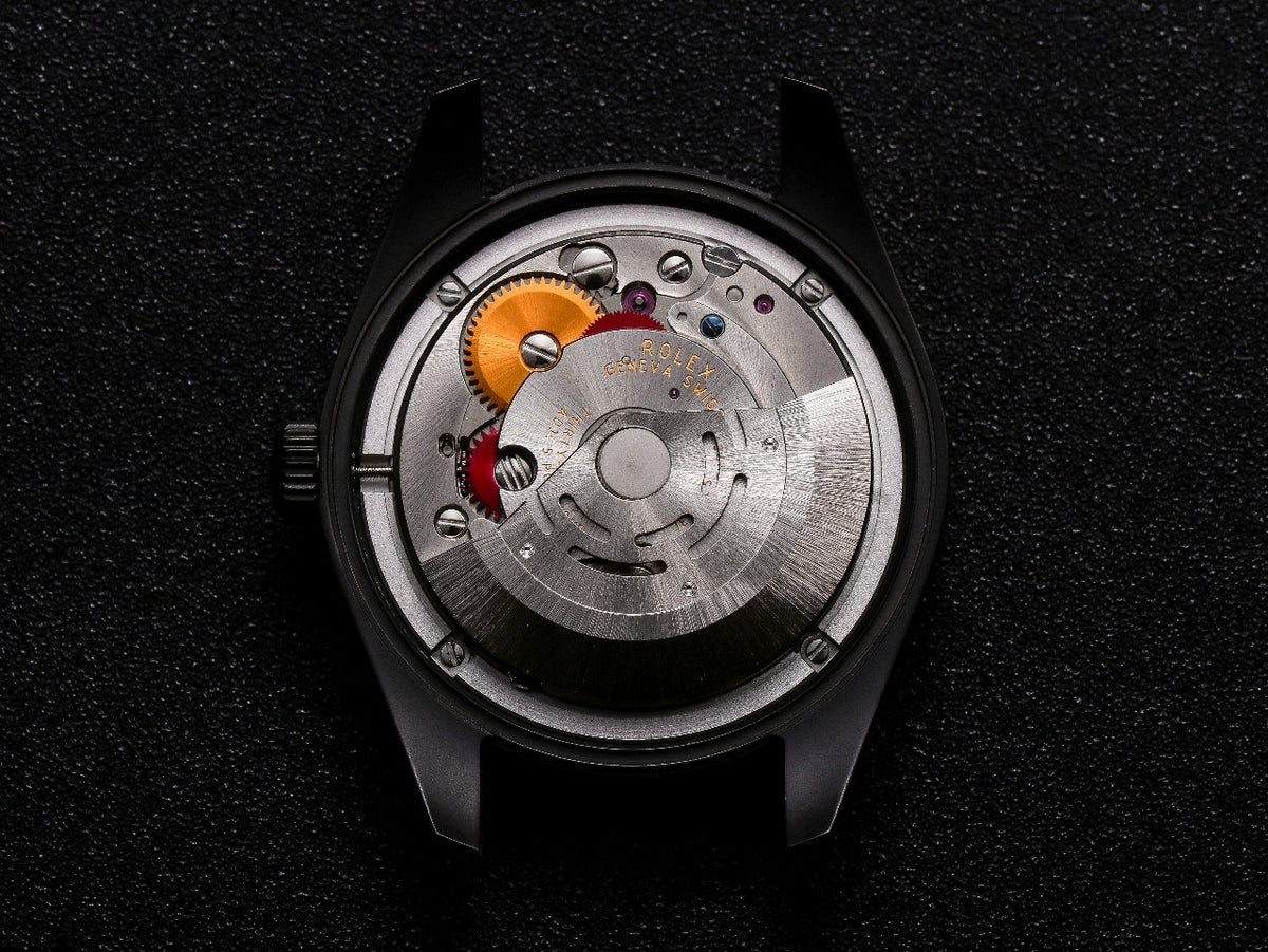 Rolex Label Noir Oyster Tourbillion Watch