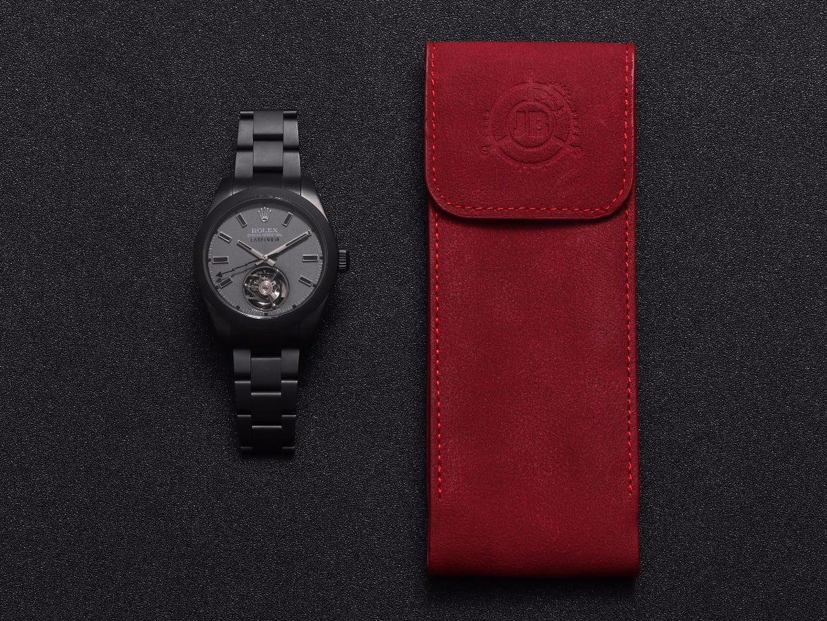Rolex Label Noir Oyster Tourbillion Watch