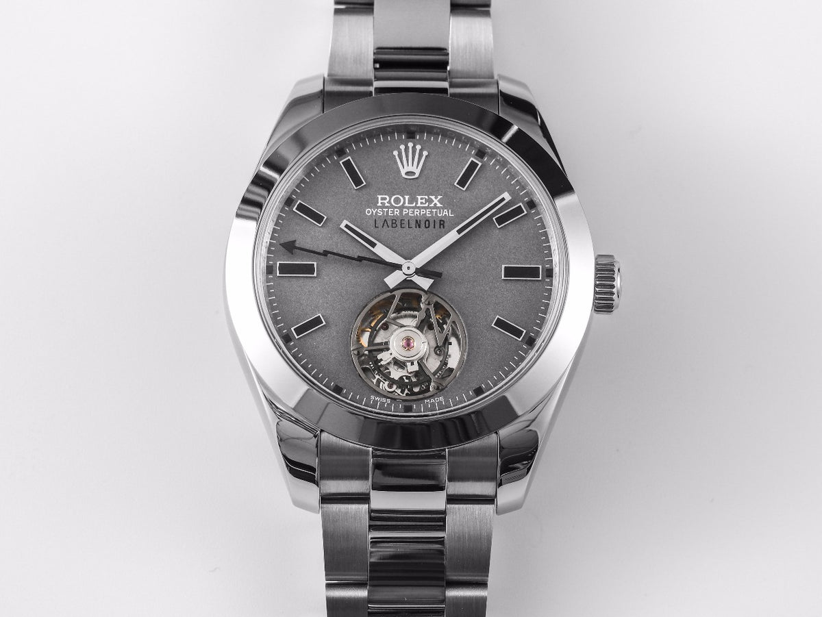 Rolex Label Noir Oyster Tourbillion Watch